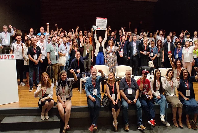 The second Trade Union Platfor(u)m in Madrid, all participants