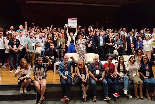 The second Trade Union Platfor(u)m in Madrid, all participants