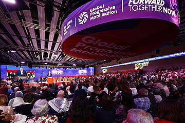 Global Porgressive Mobilisation in Barcelona, April 2026