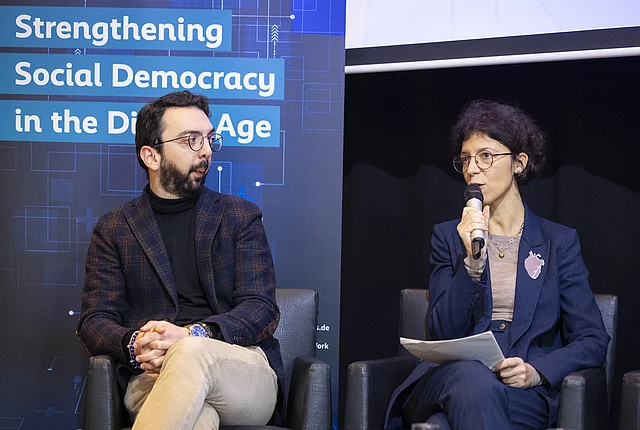 Antonio Grasso, European Digital SME Alliance & Adelina Dabu, Concordia Employers’ Confederation