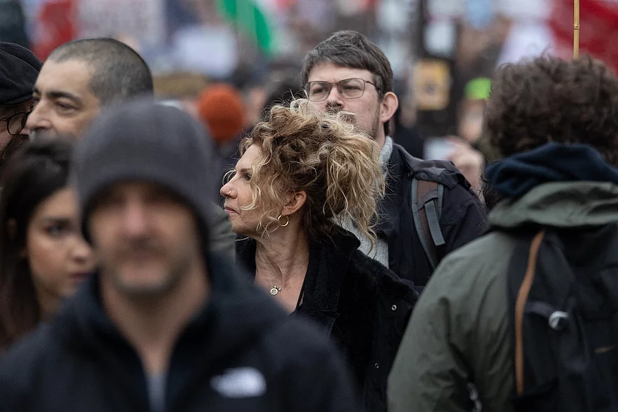 Protest against the Pensions Reform - Paris 