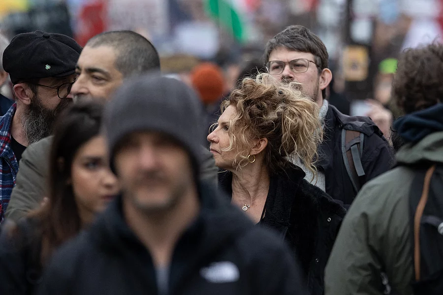 Protest against the Pensions Reform - Paris 
