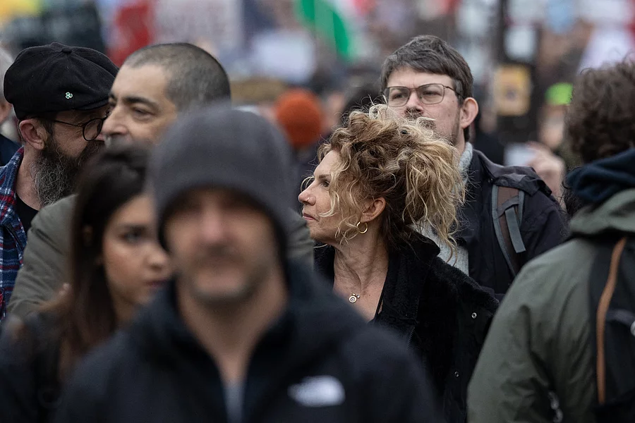 Protest against the Pensions Reform - Paris 