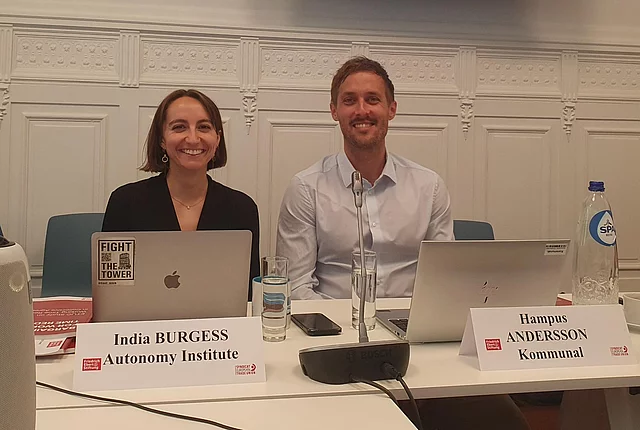 picture of India Burgess and Hampus Anderson