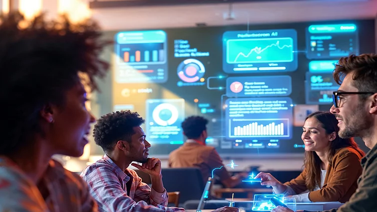 digital workplace generated by AI