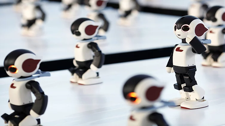 Humanoid communication robots
