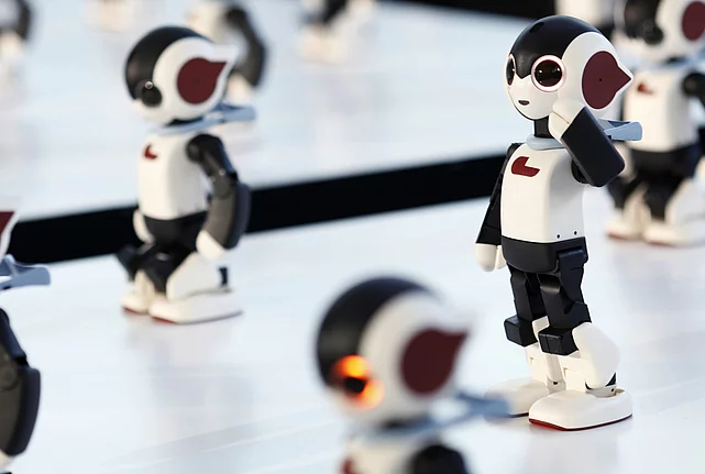 Humanoid communication robots