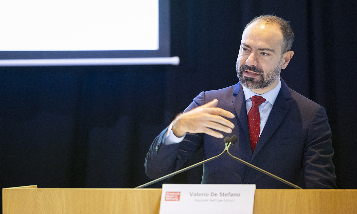 Keynote Valerio de Stefano, Osgoode Hall Law Schoo