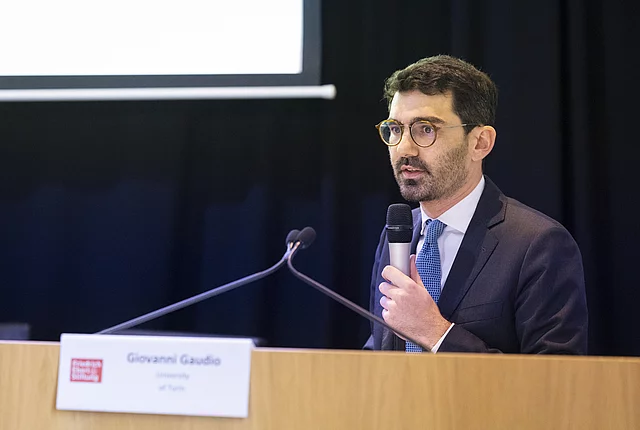 Presentation by Giovanni Gaudio, University of Turin