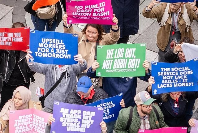 a demonstration