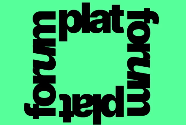 platformwork text on light green background