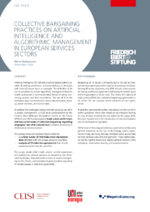 Collective bargaining practices on artificial intelligence and algorithmic management in European services sectors